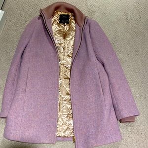 Beautiful lavender wool coat from j crew